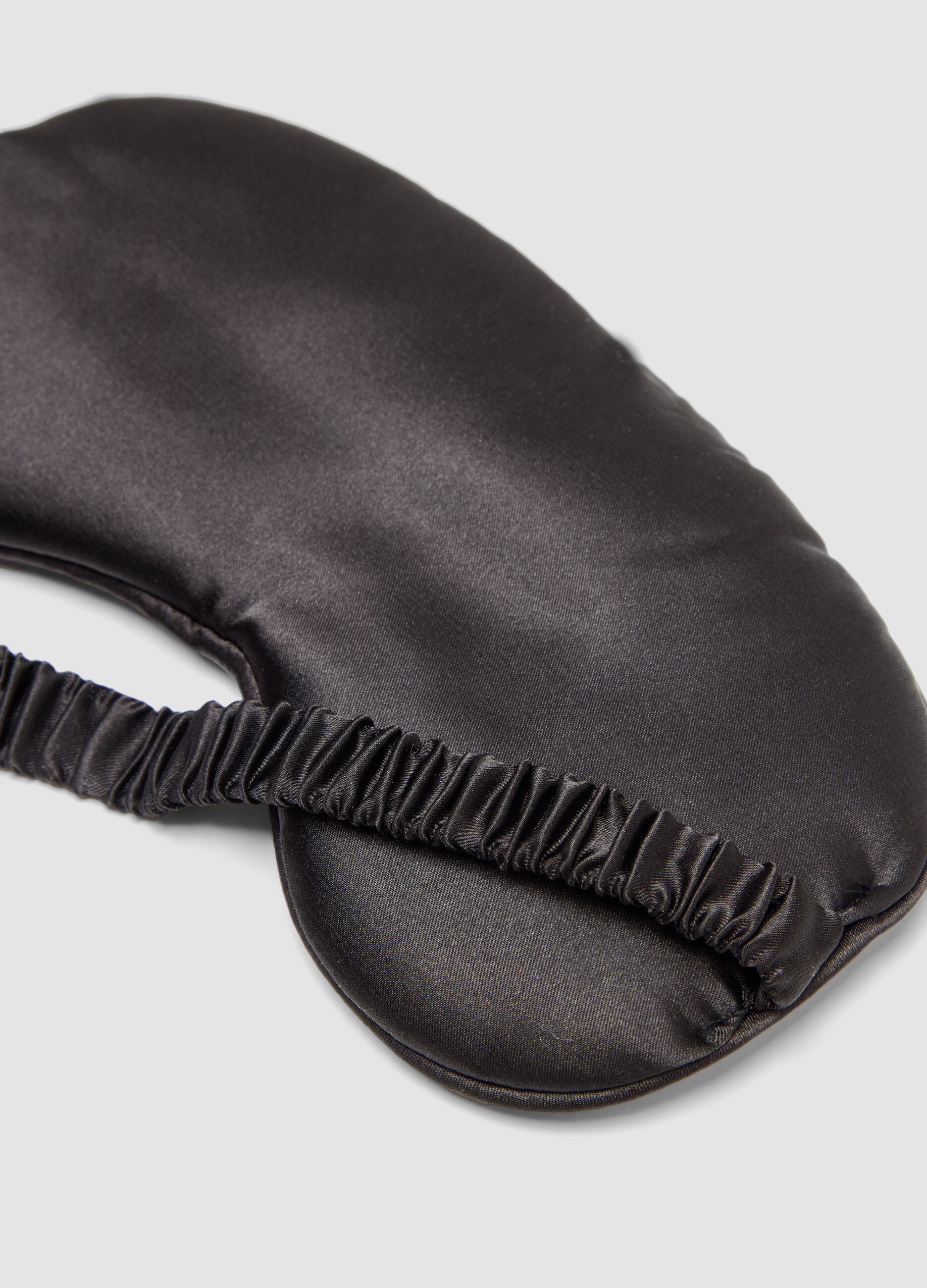 SINCERELY HAIR Black satin sleep mask
