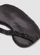 SINCERELY HAIR Black satin sleep mask_1