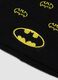 Black beanie with turn-up and Batman print_1