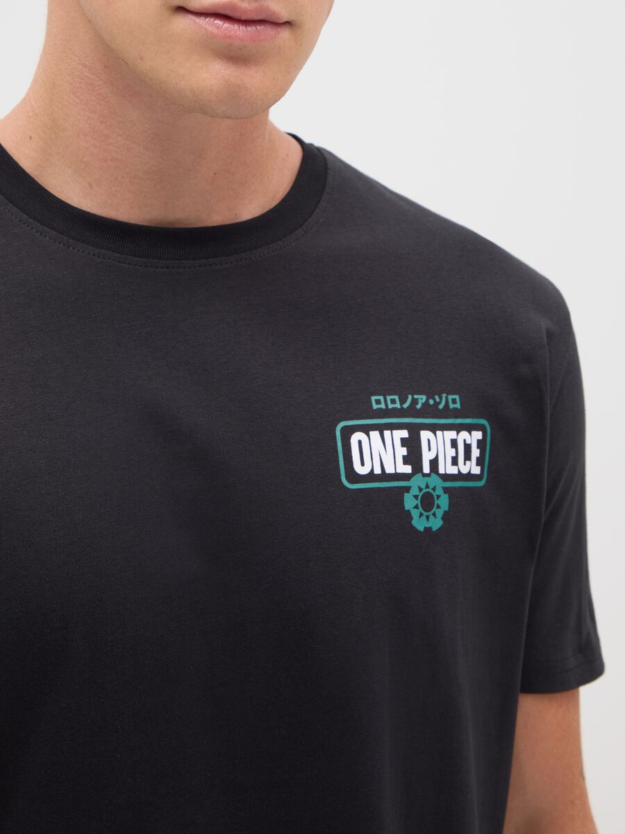 Men's pure cotton black regular fit t-shirt_2