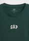 Green short-sleeve cotton T-shirt_4