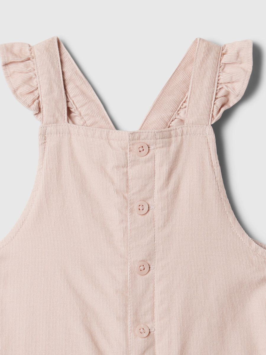 Corduroy dungarees with pockets_2