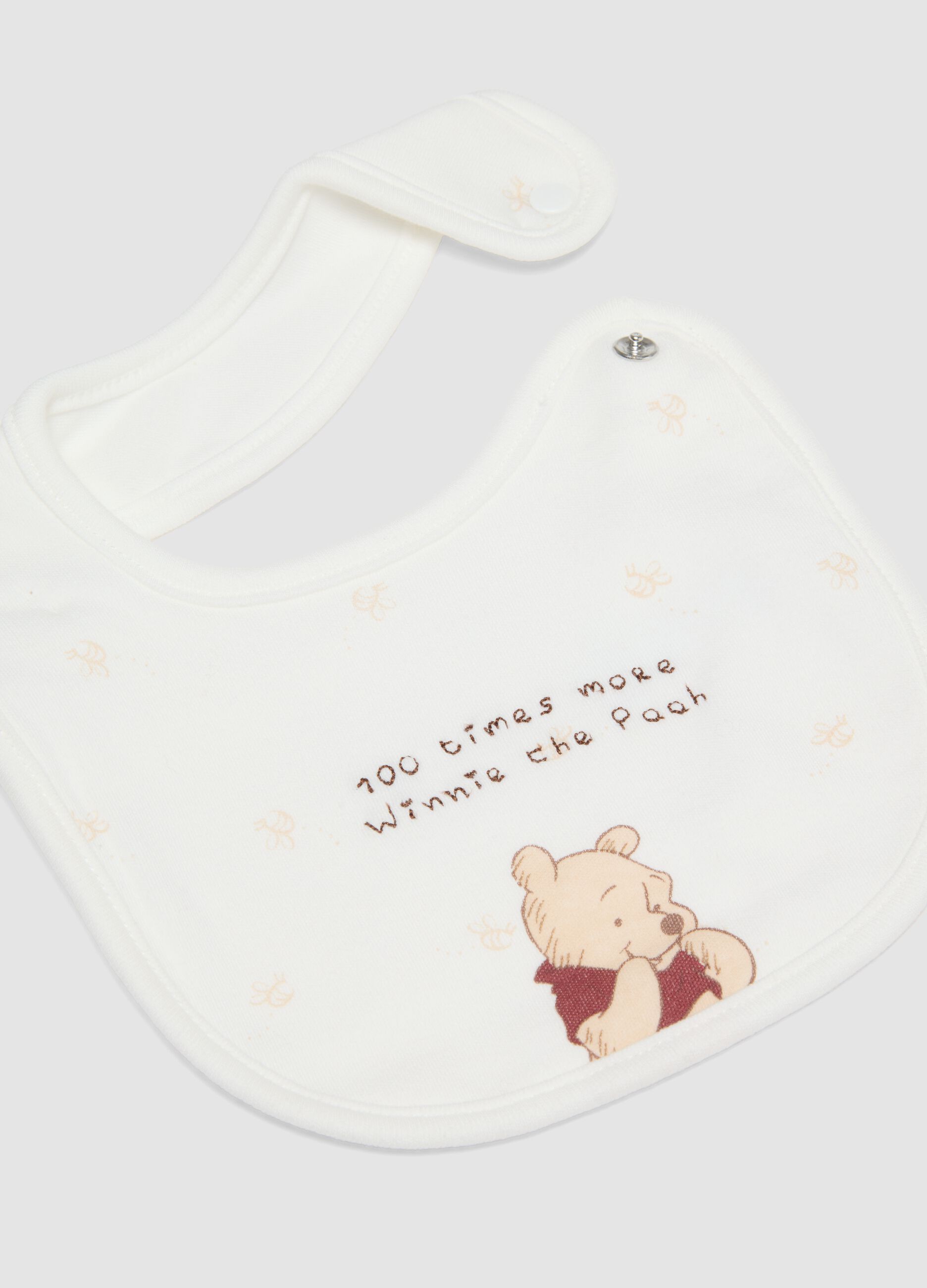 2-pack Winnie the Pooh organic cotton bibs
