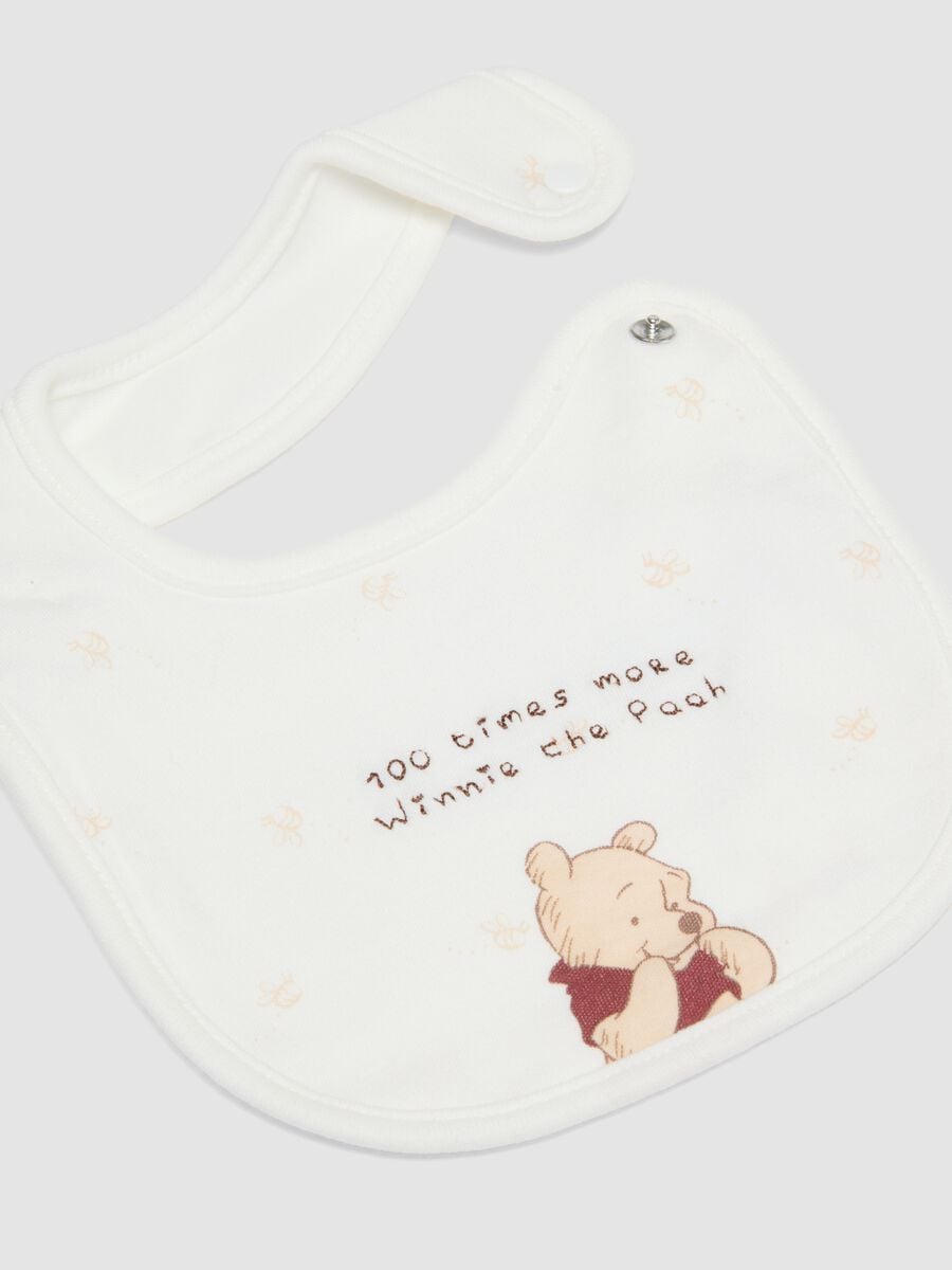Bipack di bavaglini in puro cotone organico a tema Winnie the Pooh_2