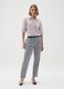 Multicolour Cotton Blend Slim Fit Shirt_1