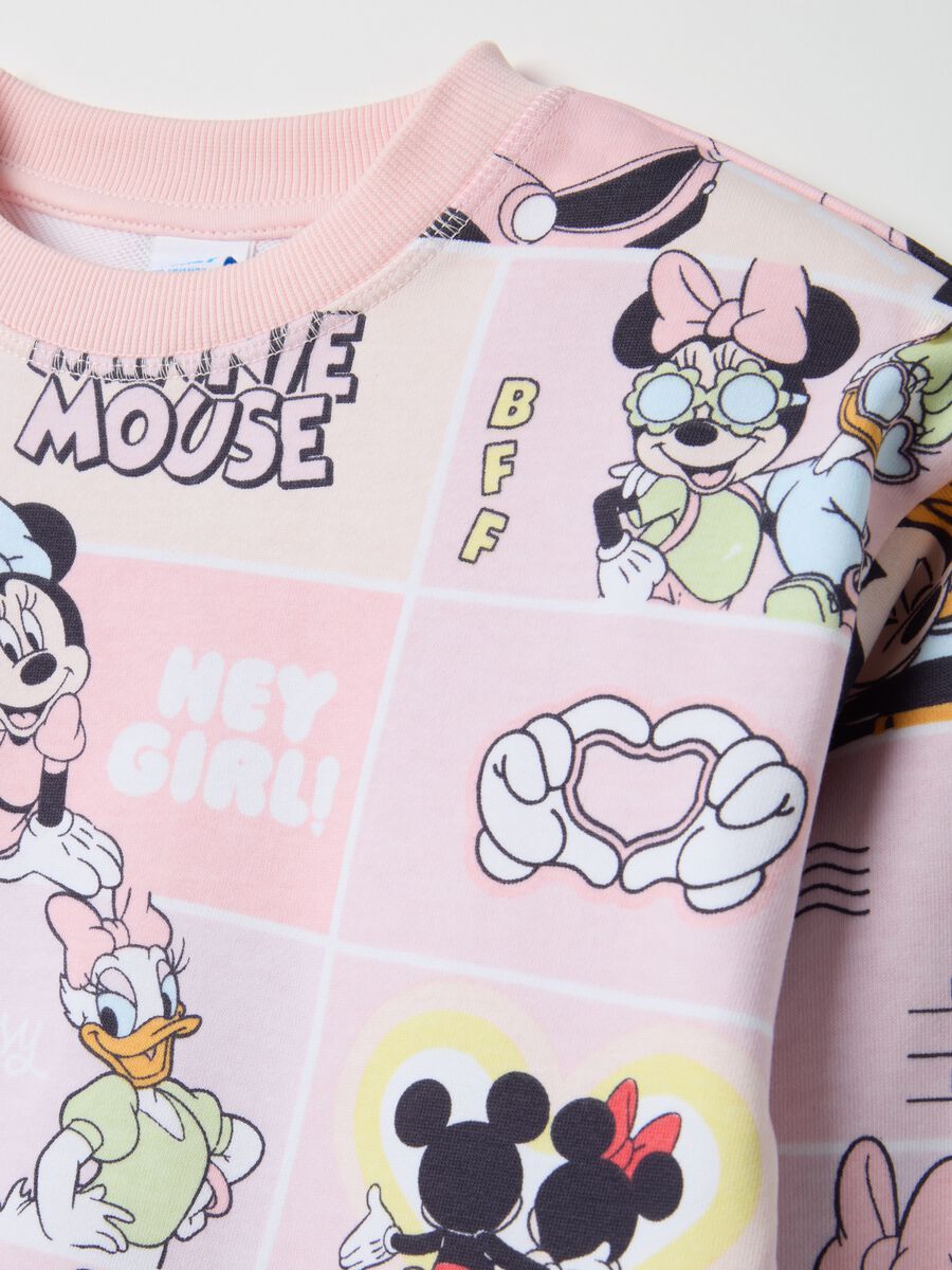 Multicolour cotton-blend jogging set with Minnie Mouse, regular fit_2