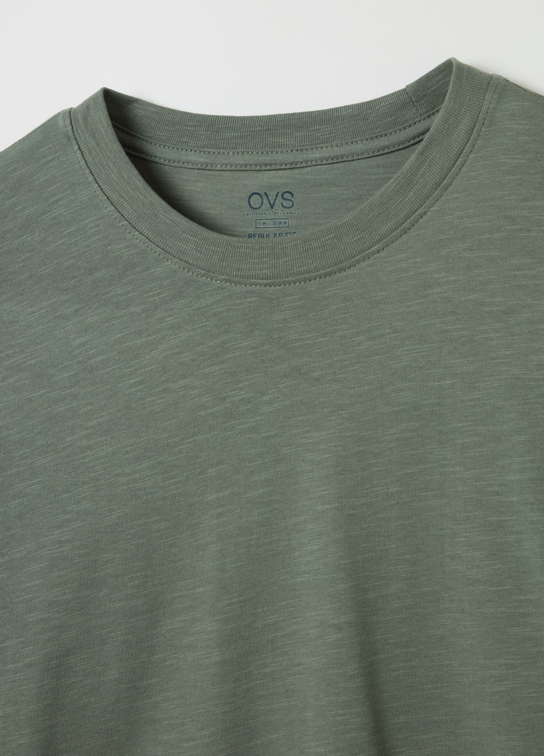 T-shirt a maniche lunghe in cotone 