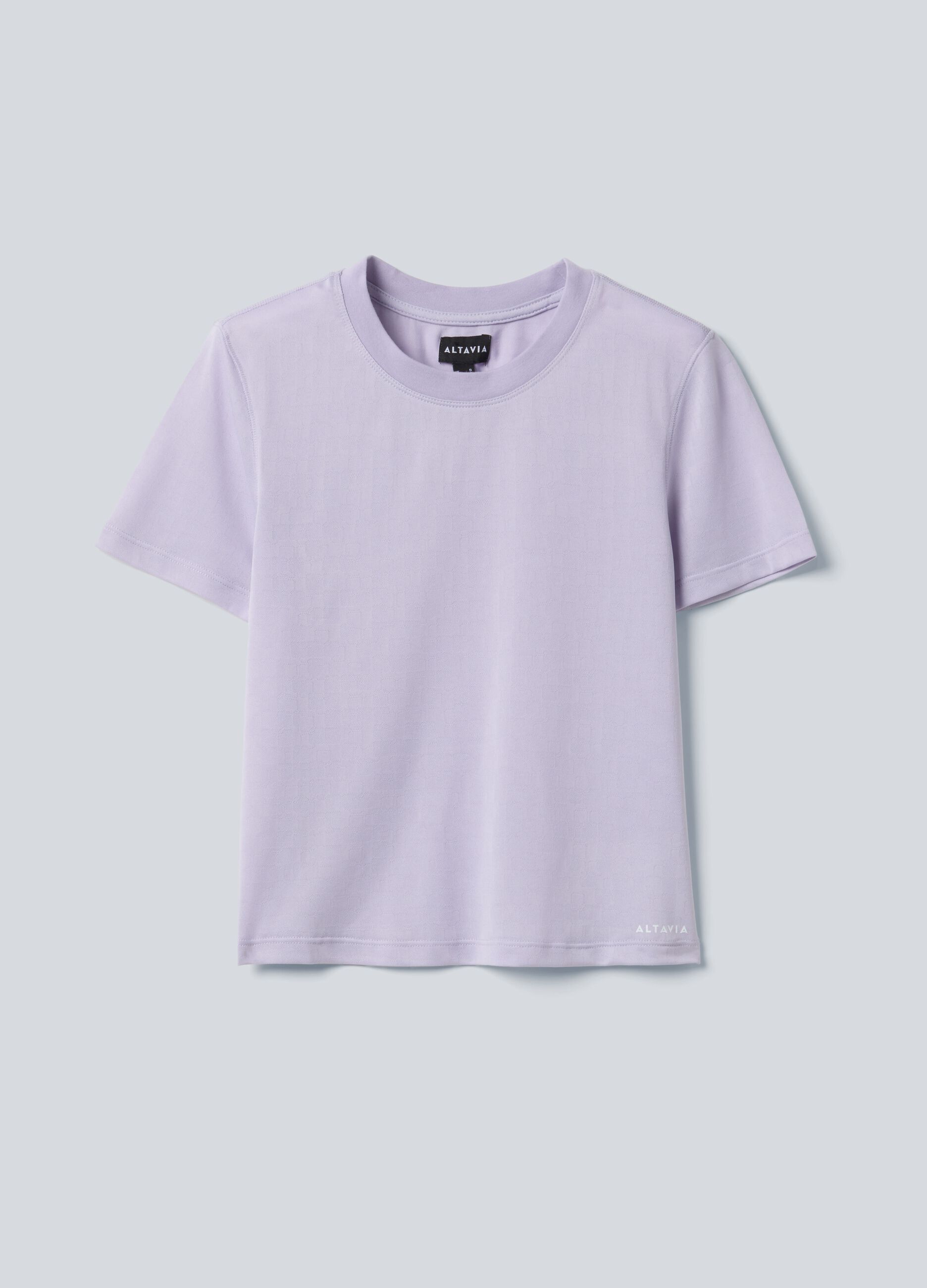 T-shirt tecnica sportiva viola ALTAVIA COURT
