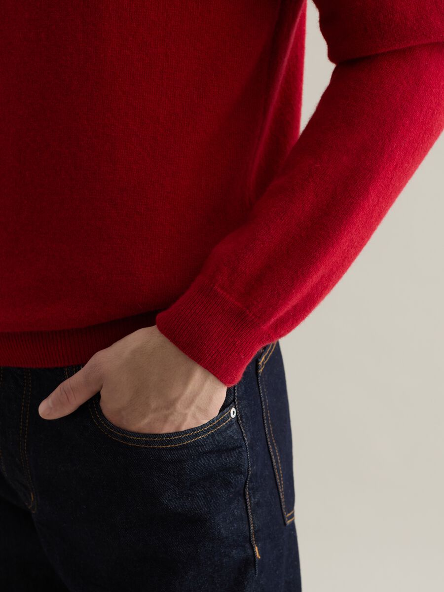 Lambswool crew-neck pullover_2