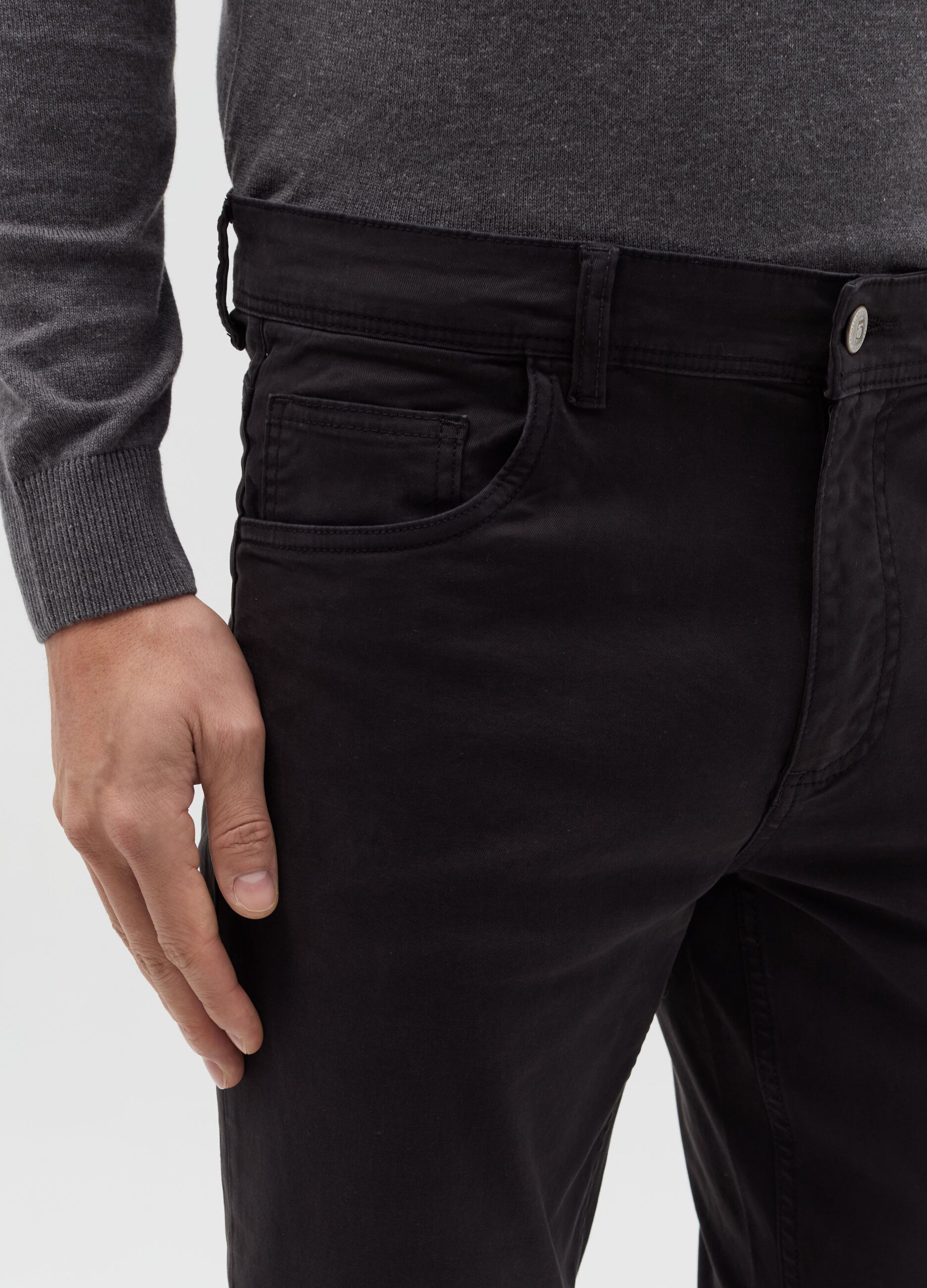 Pantaloni skinny fit cinque tasche