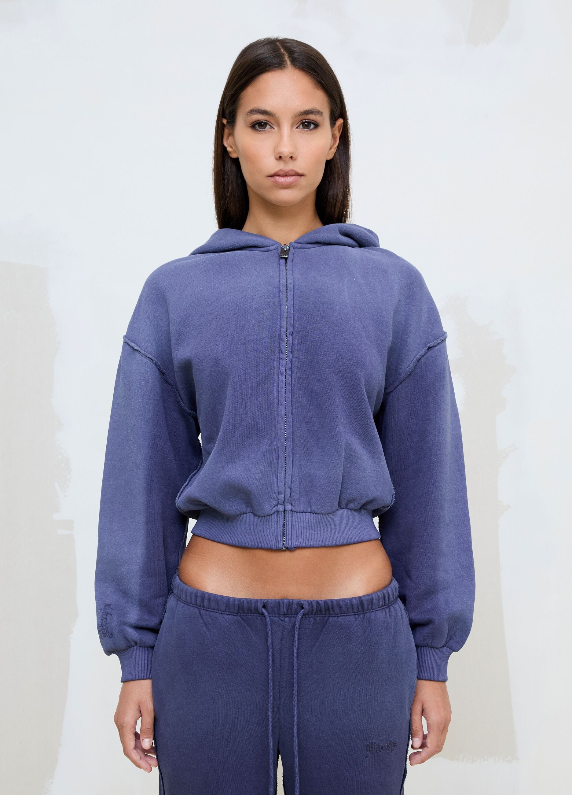 Sunfaded Full-Zip Hoodie Twilight