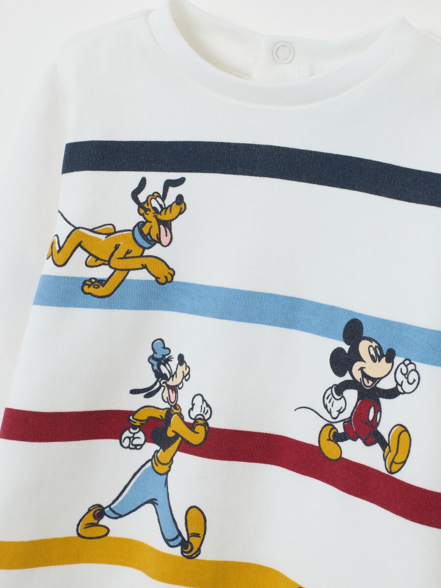 Maglia a maniche lunghe in puro cotone multicolor per neonati_3