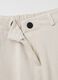 Pantaloni beige regular fit a coste_1