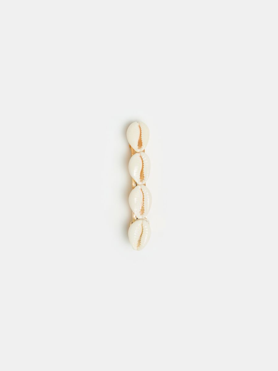 Hair clip with shells_0