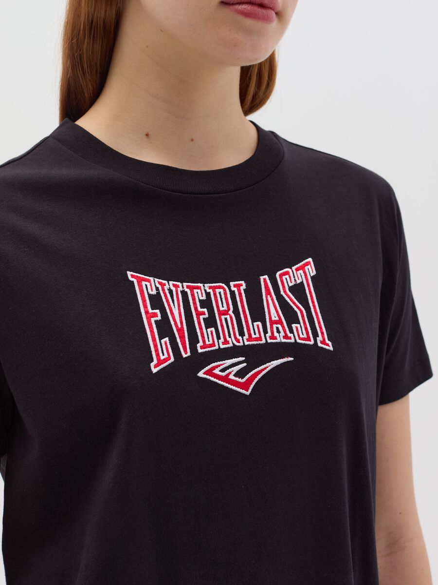 Cotton T-shirt with logo print_2