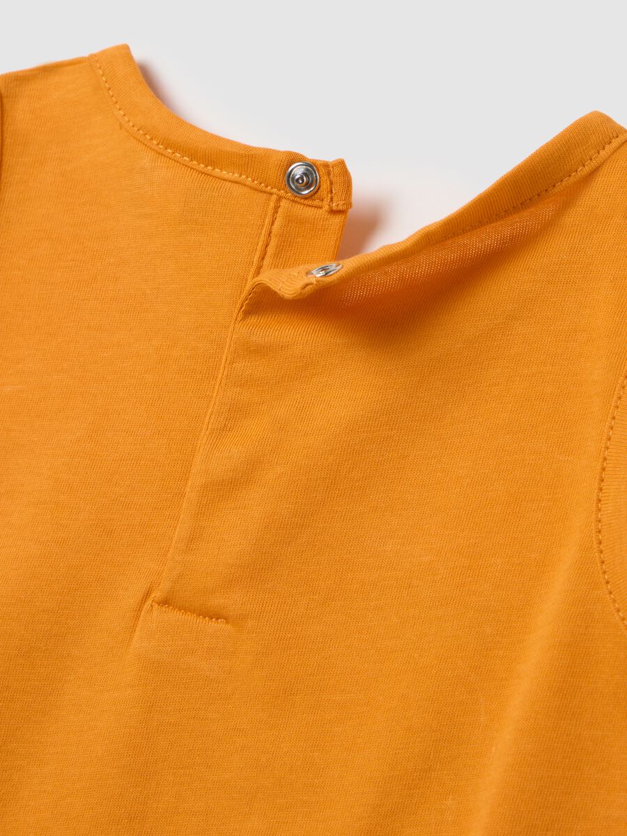 Children's jogging set in orange and green pure cotton regular fit with elasticated waist_3