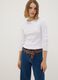 White pure cotton long-sleeve crew-neck T-shirt, regular fit_2