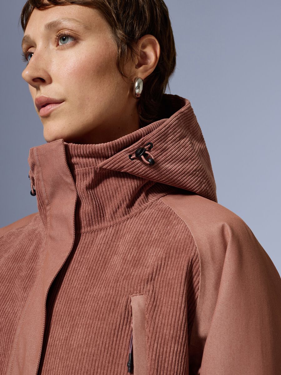 Ski jacket with velvet inserts ALTAVIA WITH DEBORAH COMPAGNONI_2