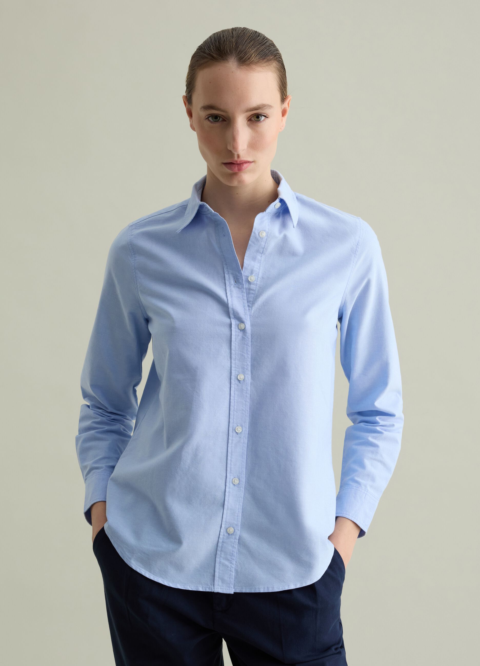 Oxford cotton shirt