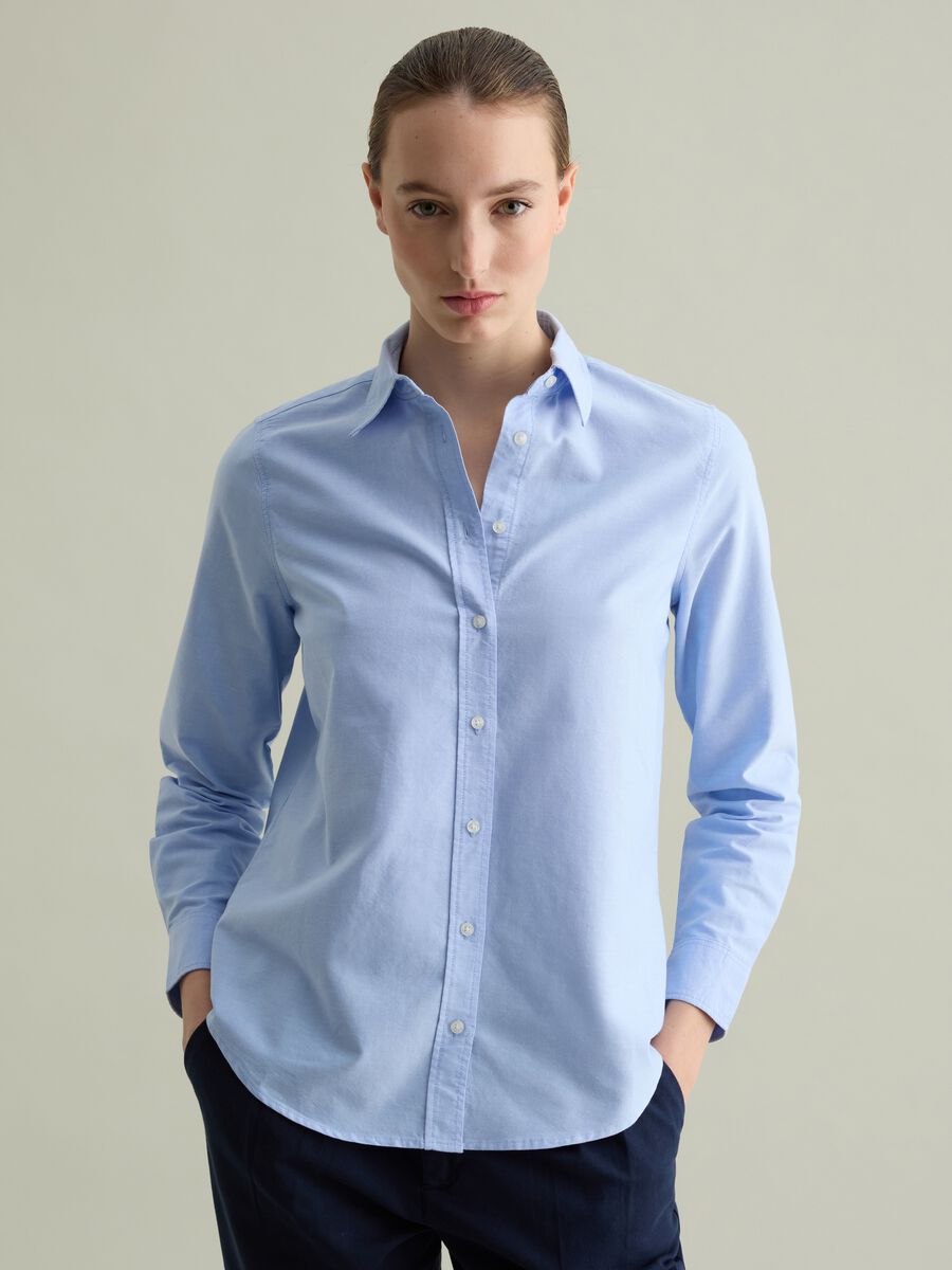 Oxford cotton shirt_0
