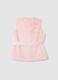 Slim Fit Pink Girls' Gilet_1