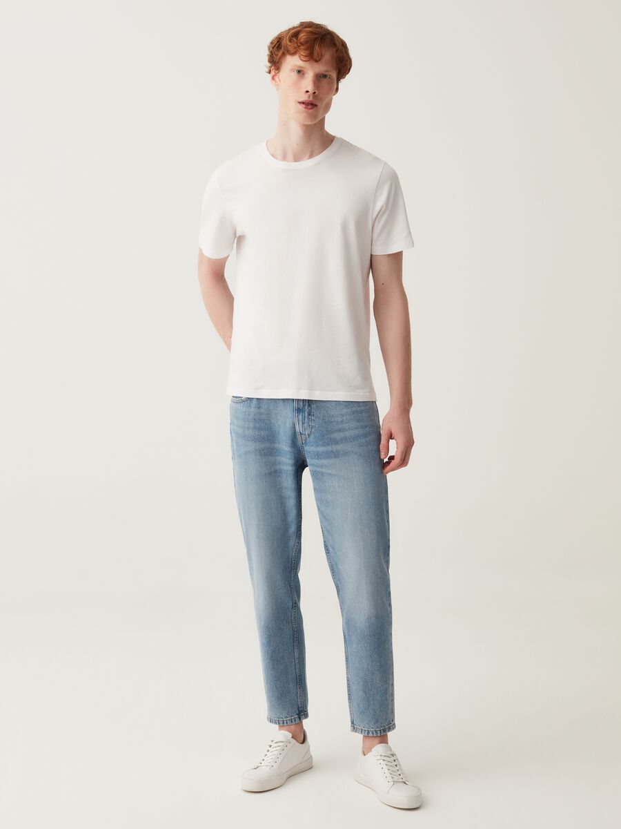 Jeans relaxed fit cinque tasche_0