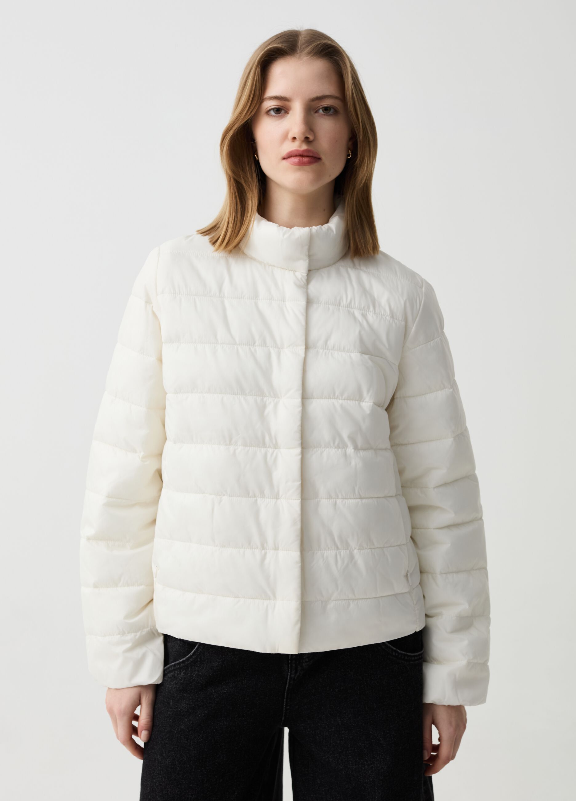Giacche e Blazer Donna Bianco OVS