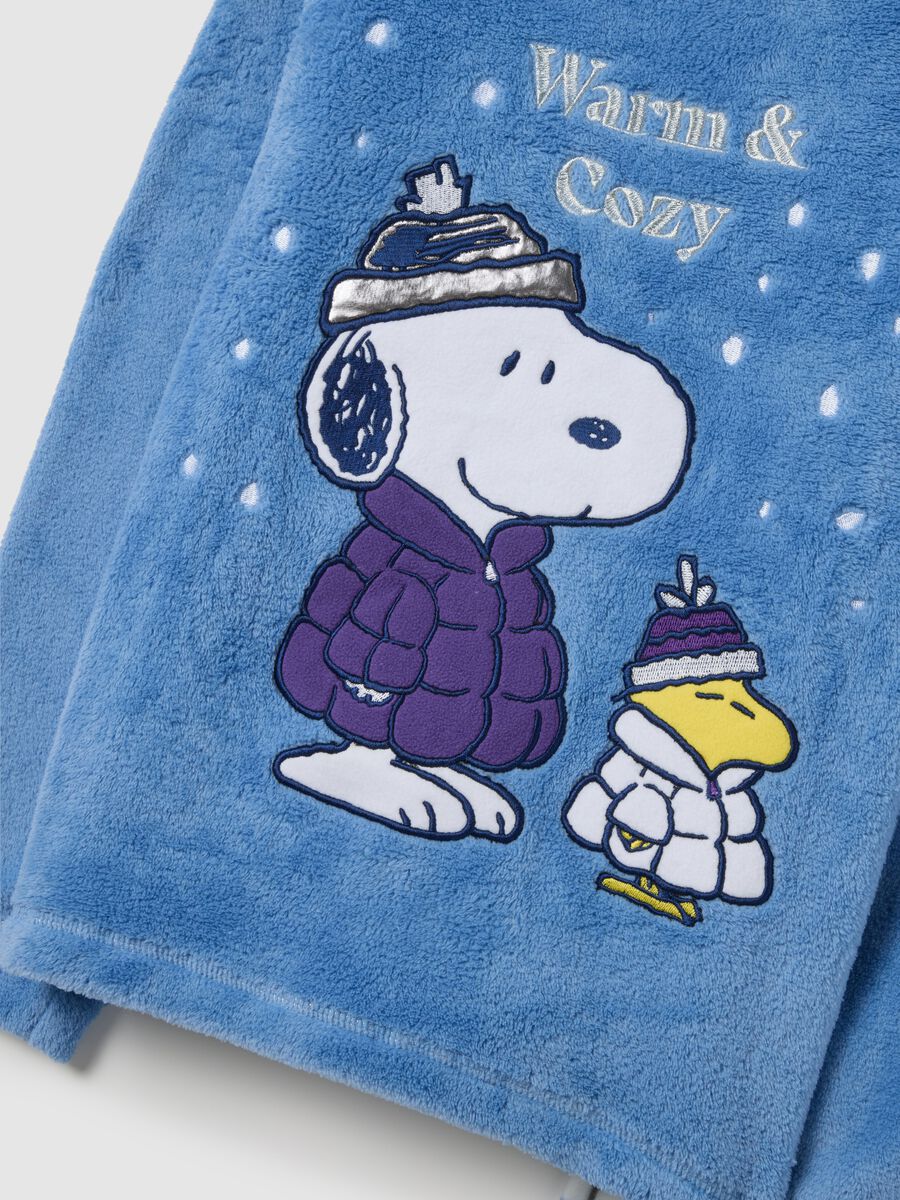 Pigiama a quadri multicolor regular fit con stampa Peanuts_5