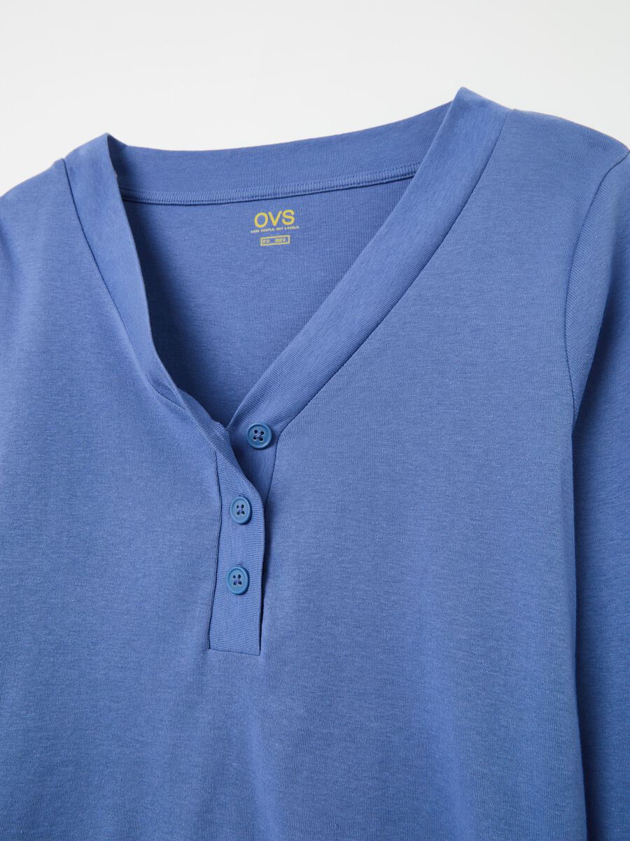 T-shirt maniche lunghe scollo serafino_5