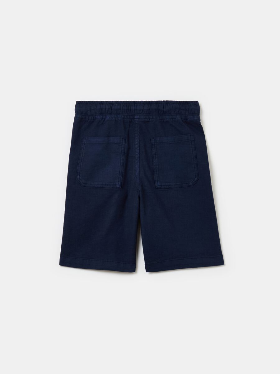 Bermuda joggers with drawstring_1