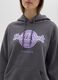 Grey cotton blend sweatshirt regular fit with Hard Rock Cafe logo_3