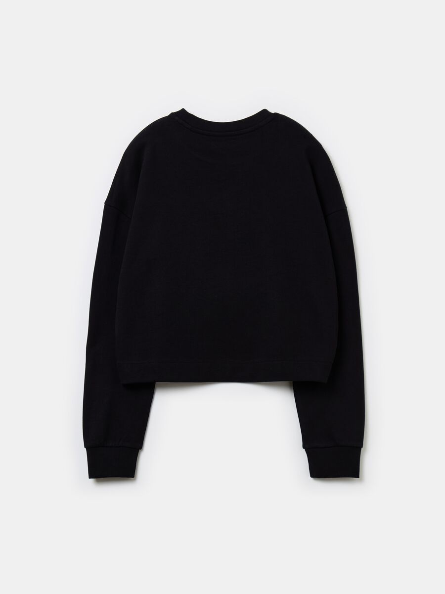 Crop sweatshirt with print_4