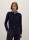 Blue Pure Wool Cardigan Regular Fit_1