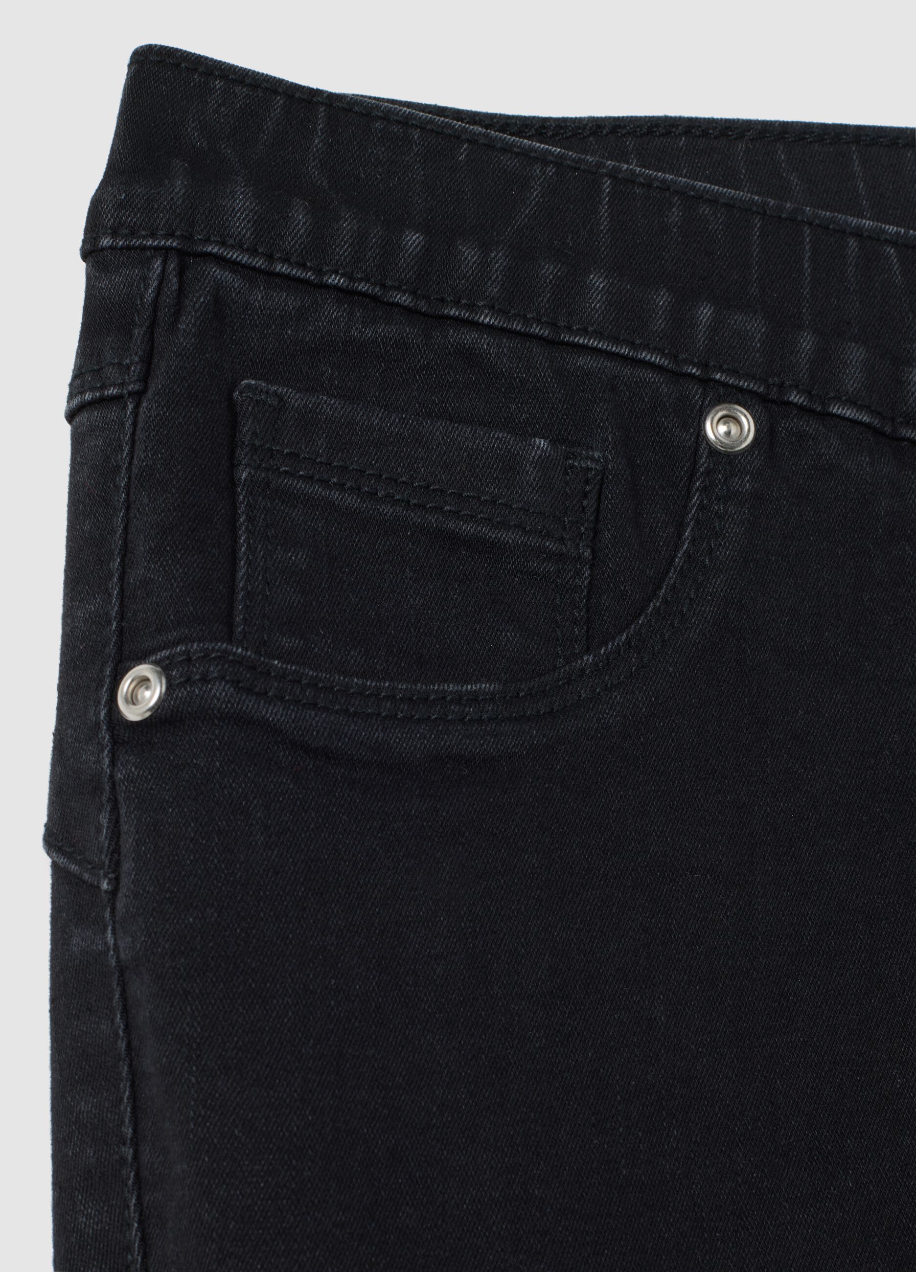 Black Denim Skinny Fit Jeans
