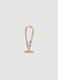 Gold Keyring with Sparkling Details_0