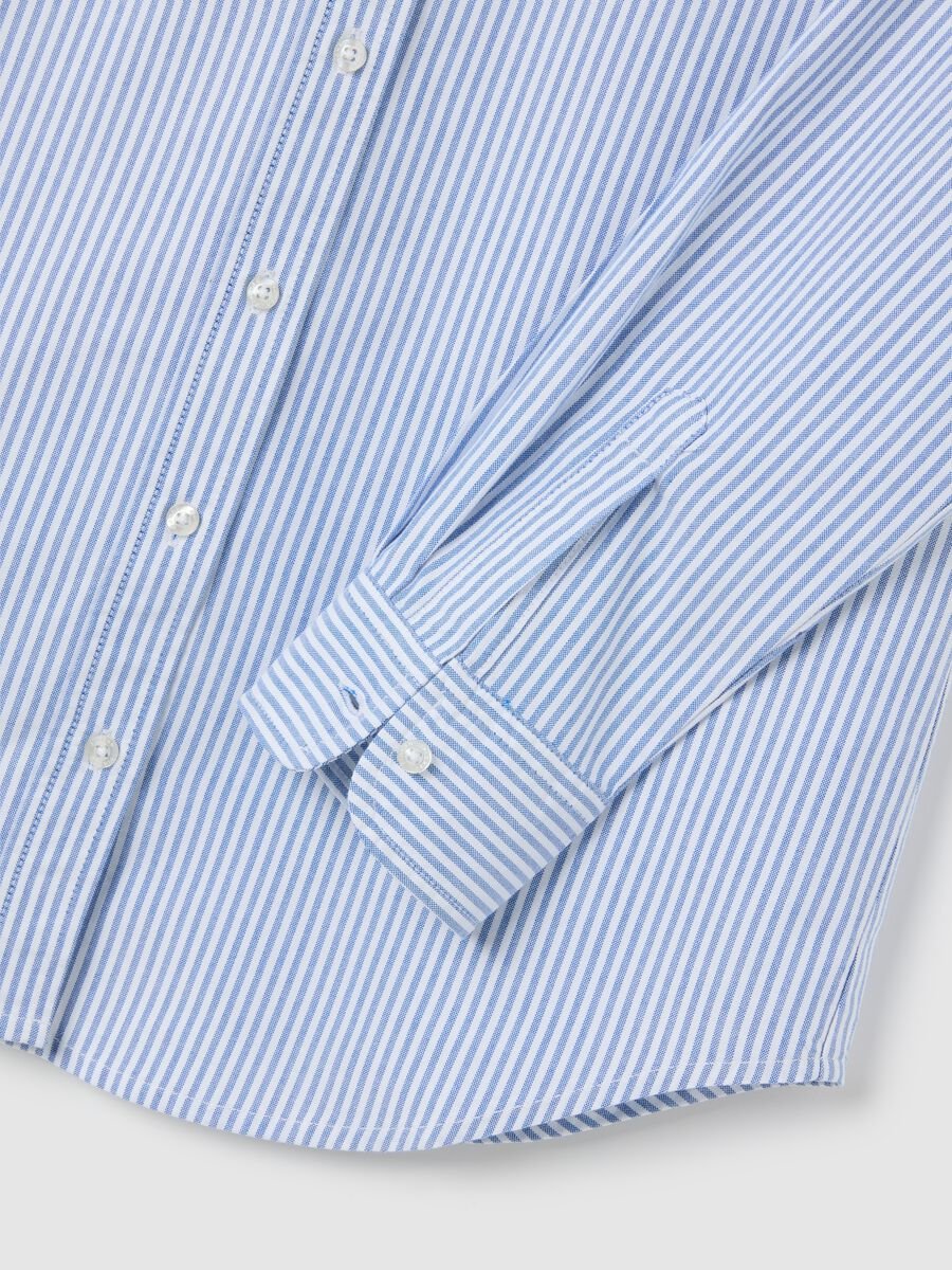 Camicia in puro cotone multicolor regular fit_1