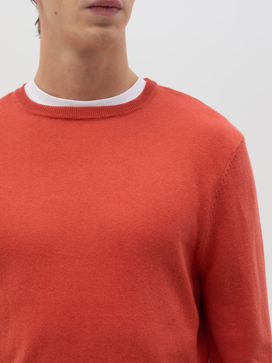 Round neck pullover_2