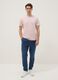 Short-sleeve pink pure cotton regular fit t-shirt_1