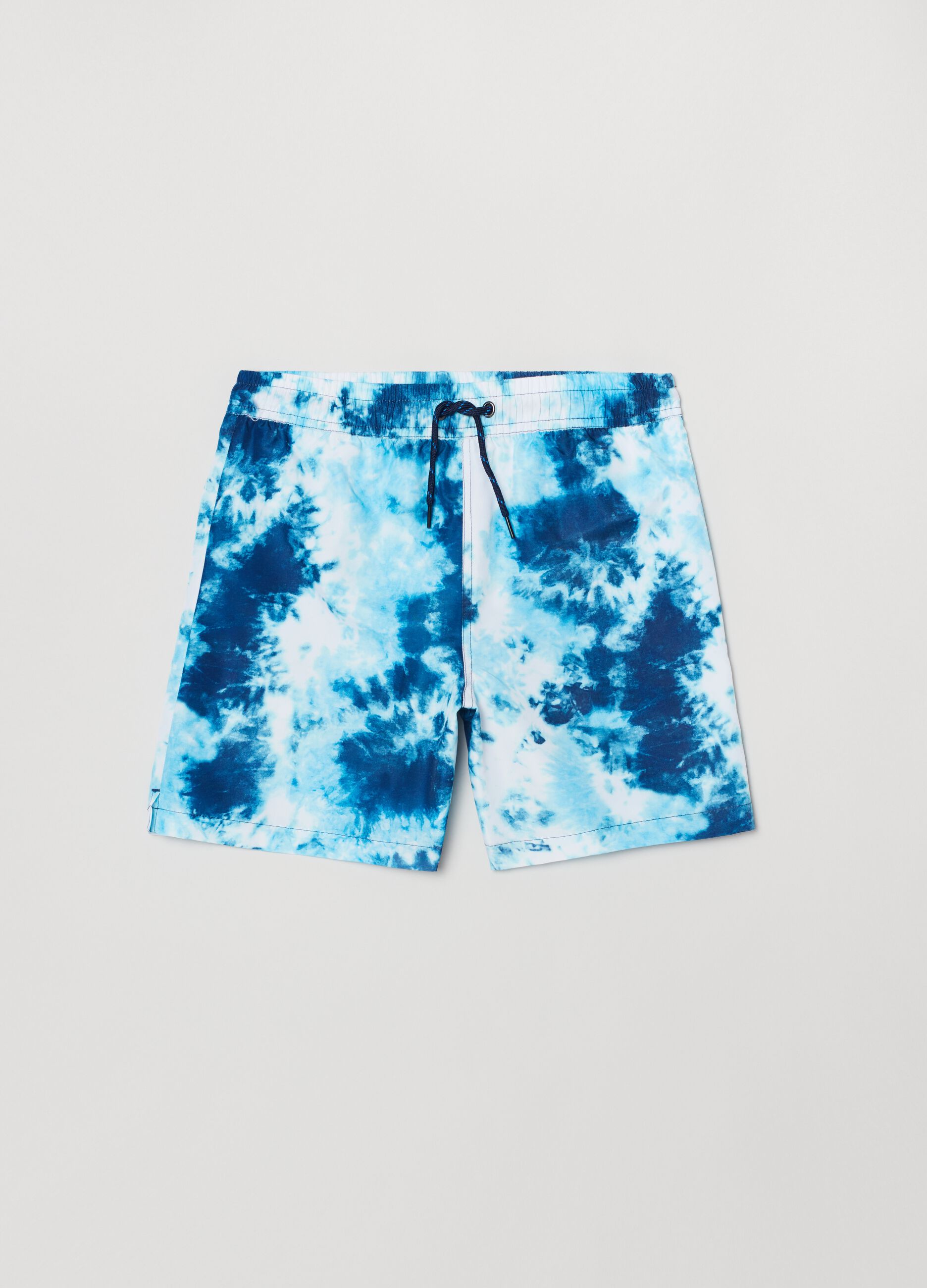Costume boxer con stampa Tie Dye_0