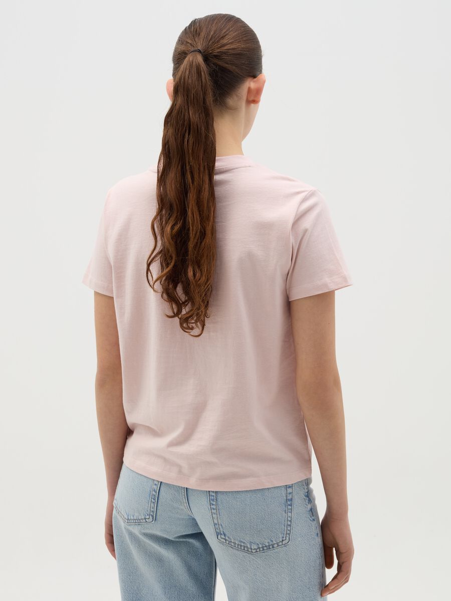 Pink T-shirt with Hard Rock Café Los Angeles print_2