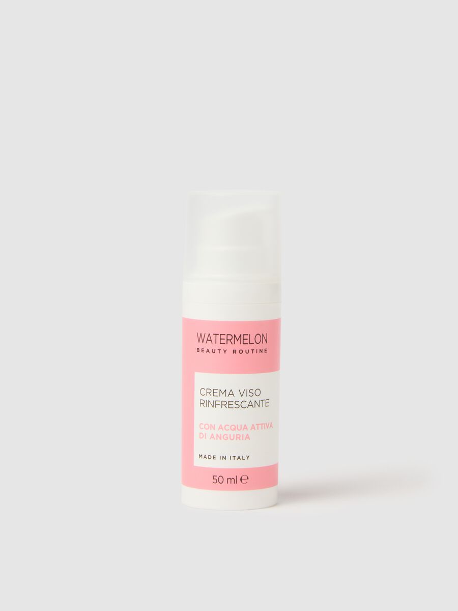 Crema viso rinfrescante con acqua attiva di anguria_0