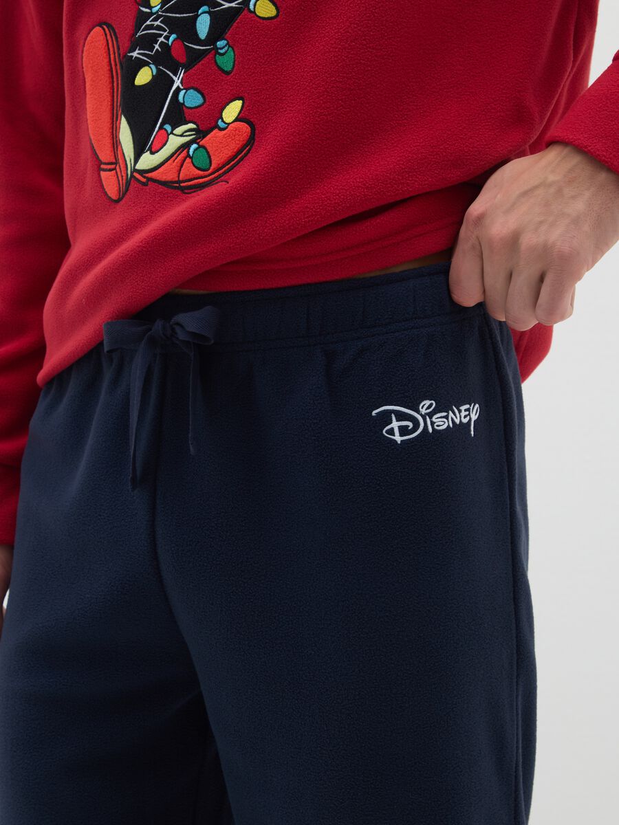 Pigiama a maniche lunghe multicolor regular fit con stampa Disney_3