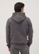 Grey cotton-blend hoodie with Chicago Bulls print_3