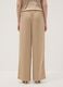 Beige wide-leg trousers with regular waist_2