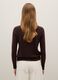 Brown crew neck sweater in pure cashmere, regular fit_3