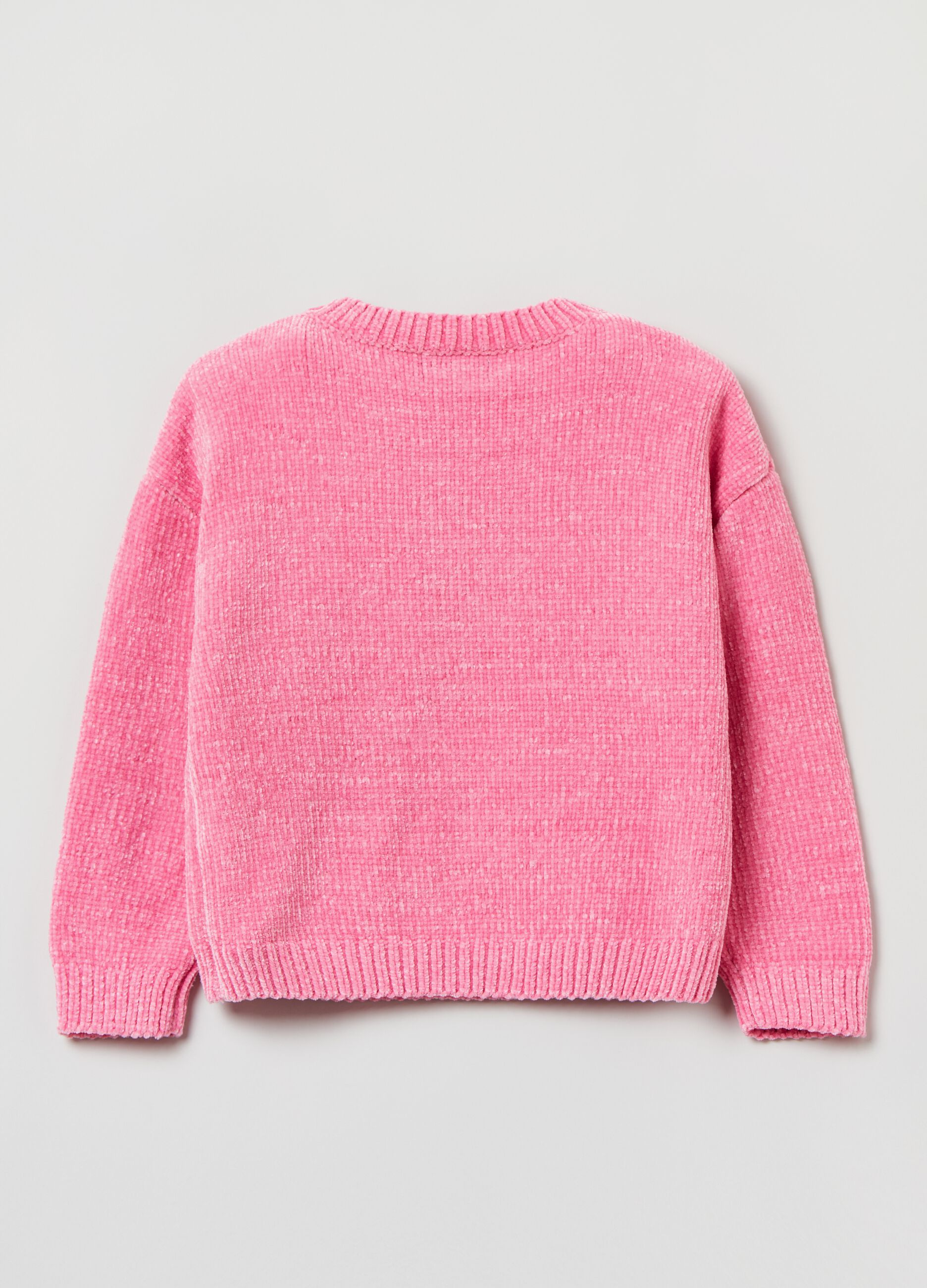 Pullover girocollo in ciniglia_1