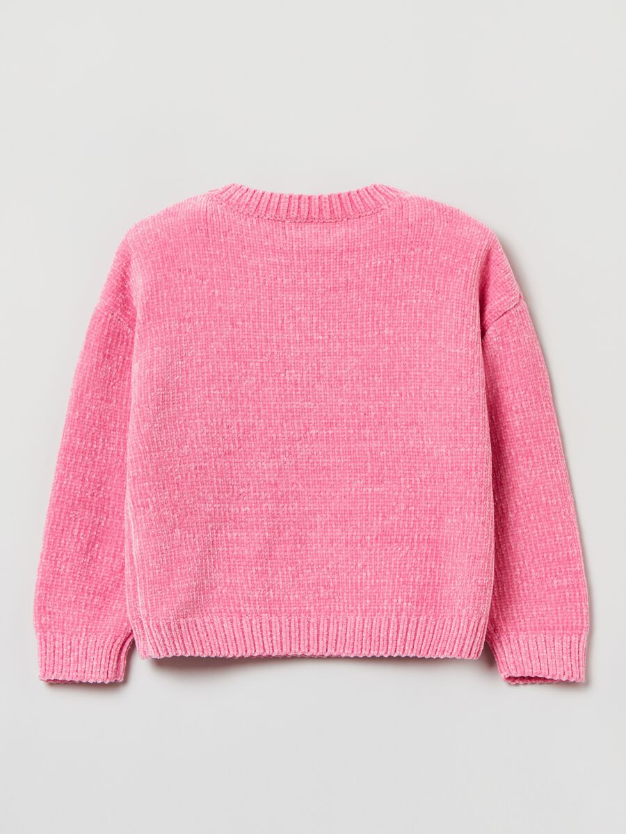 Pullover girocollo in ciniglia_1
