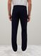 Blue Stretch Slim Fit Trousers_2