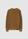 Boys' Brown Regular Fit Jumper_3