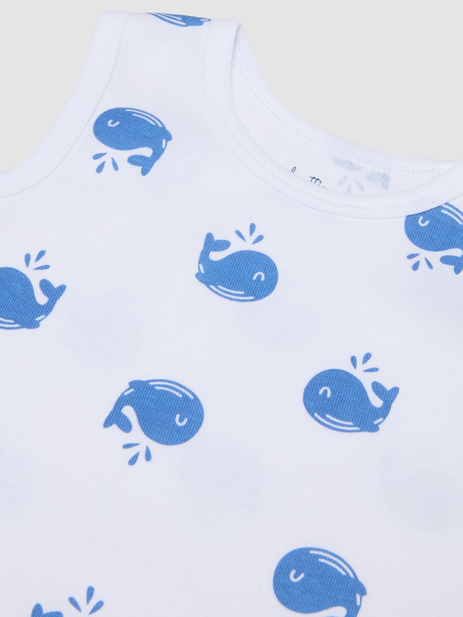 Bipack di body smanicati multicolor in puro cotone organico_2